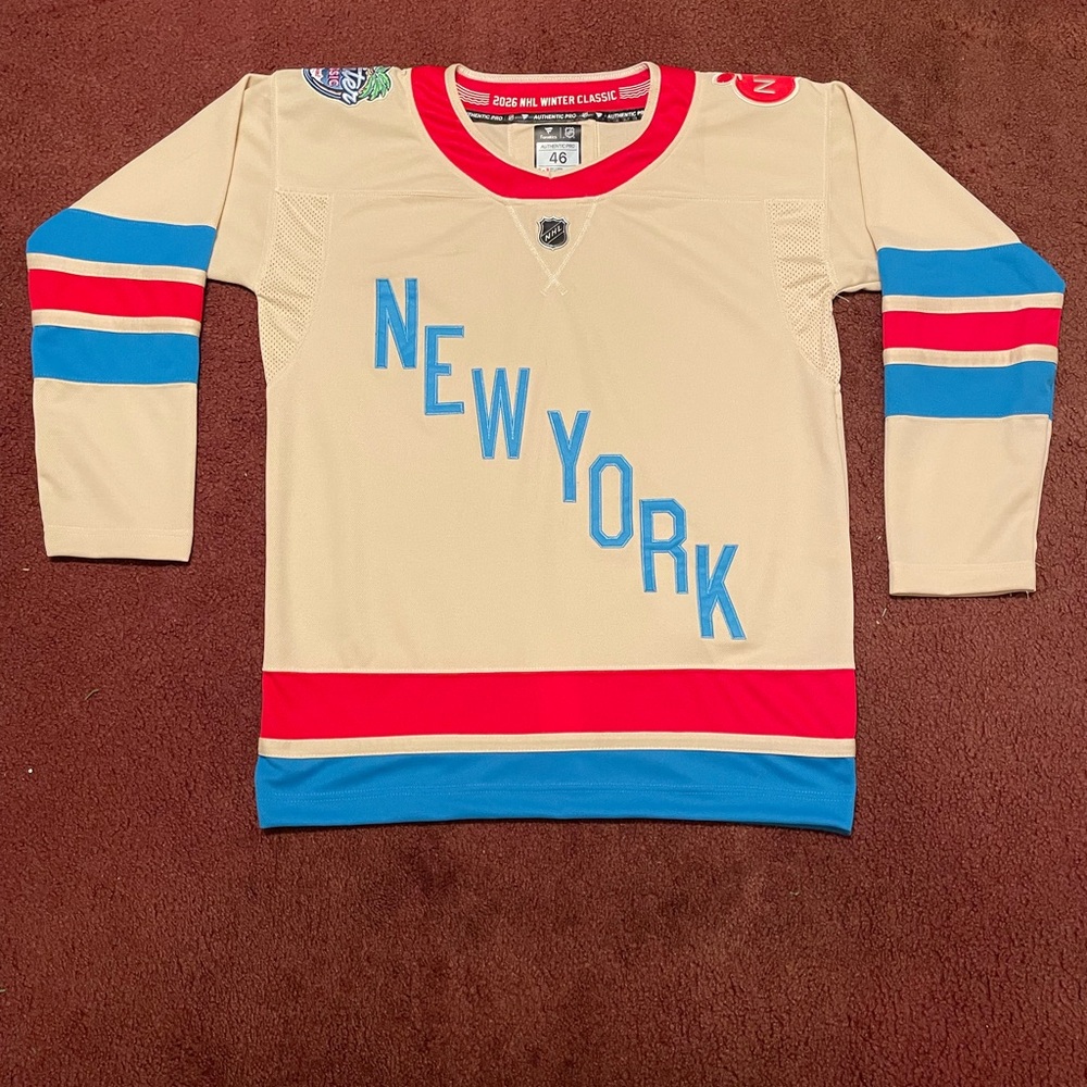 New York Rangers (2026 Winter Classic) Jersey